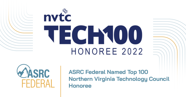ASRC Federal Named Top 100 Northern Virginia Technology Council Honoree