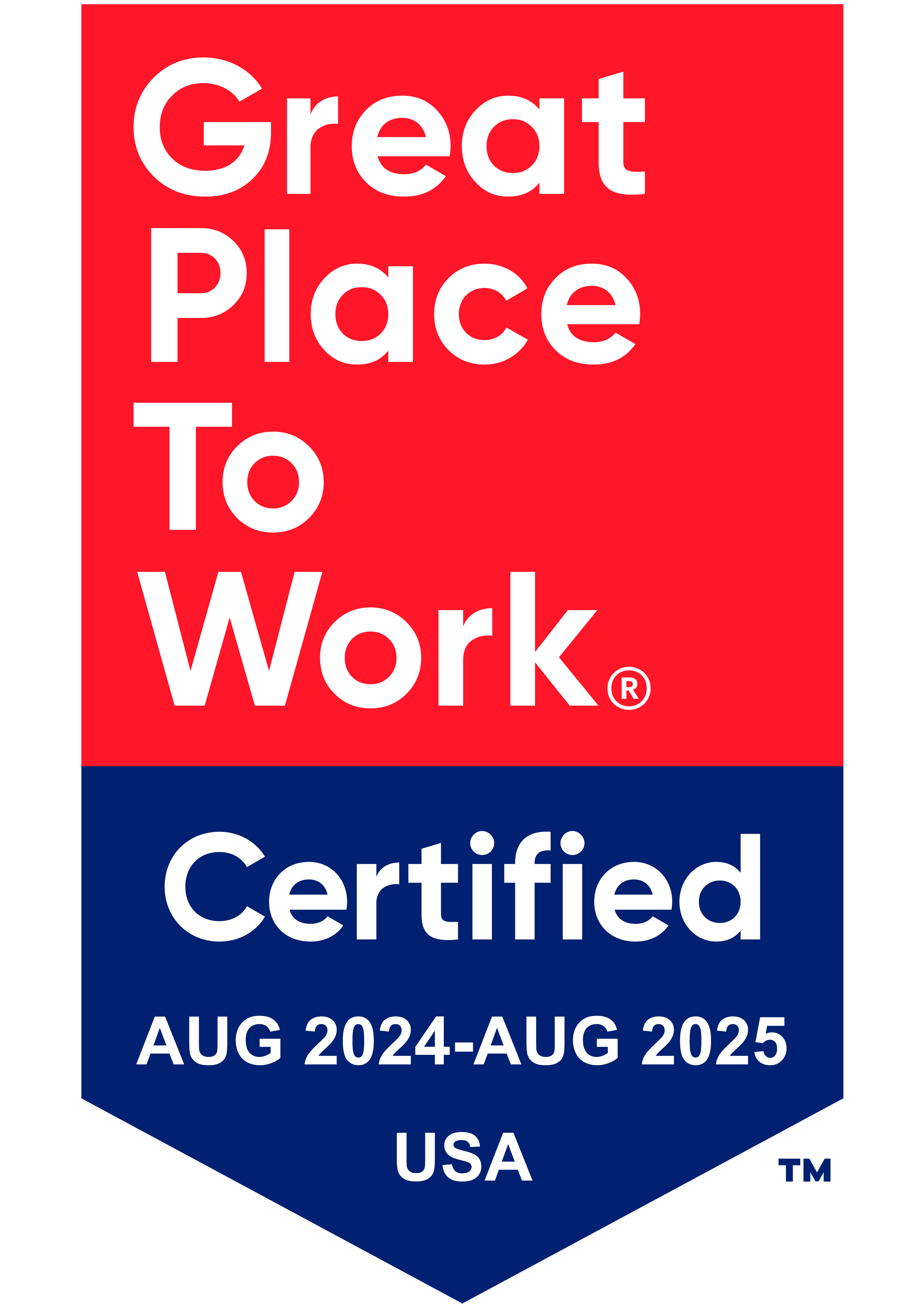 Great Place to Work Badge