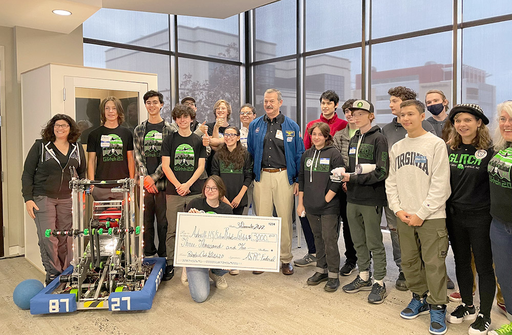 ASRC Federal STEM night at The Collider in Asheville, NC