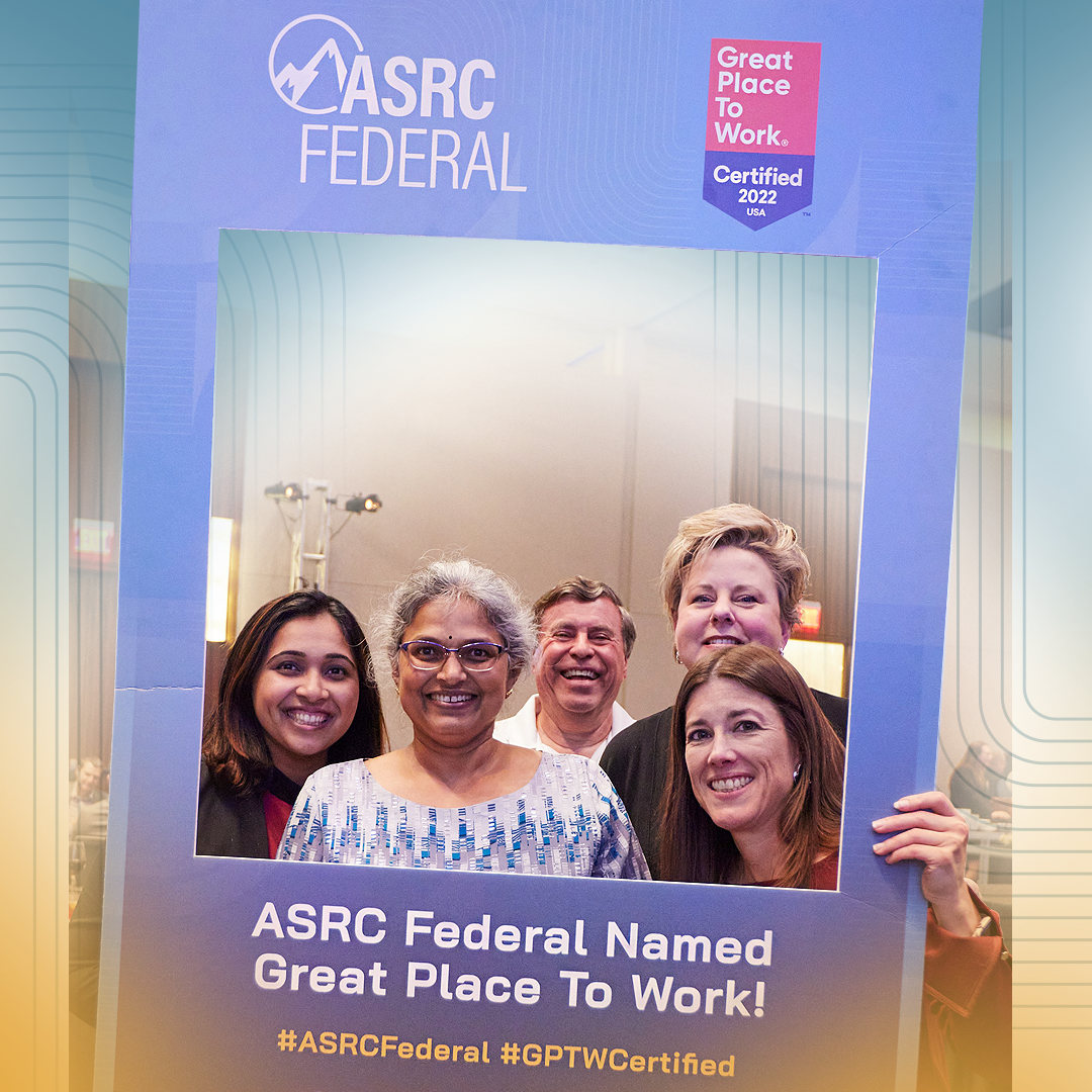 ASRC Federal is an employee-certified Great Place to Work