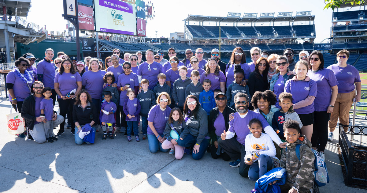 ASRC Federal employees at the DC March for Babies