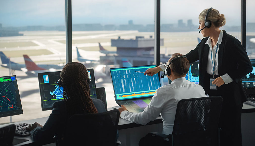 Air Traffic Control Room