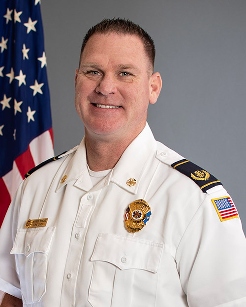 Jeffrey Tongate, Vance AFB Installation Fire Chief