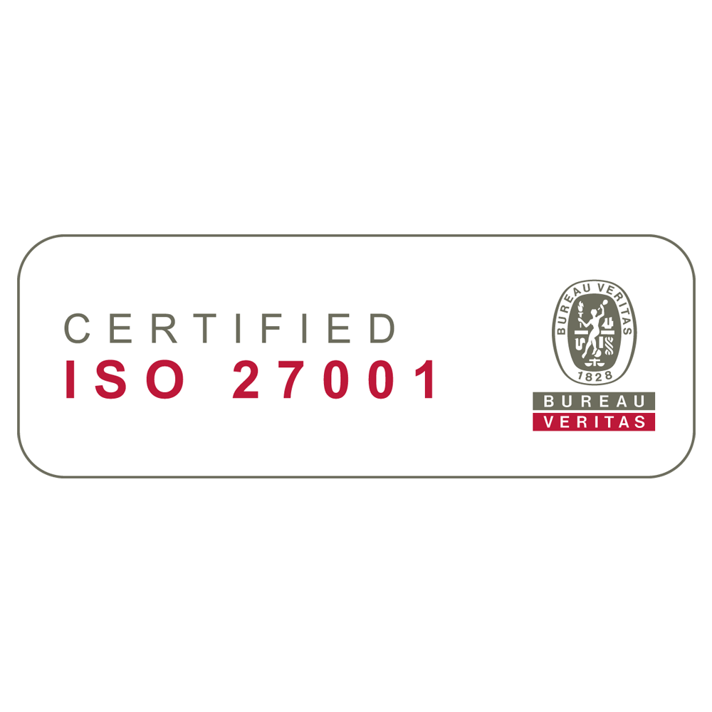 Certified ISO 27001 Logo