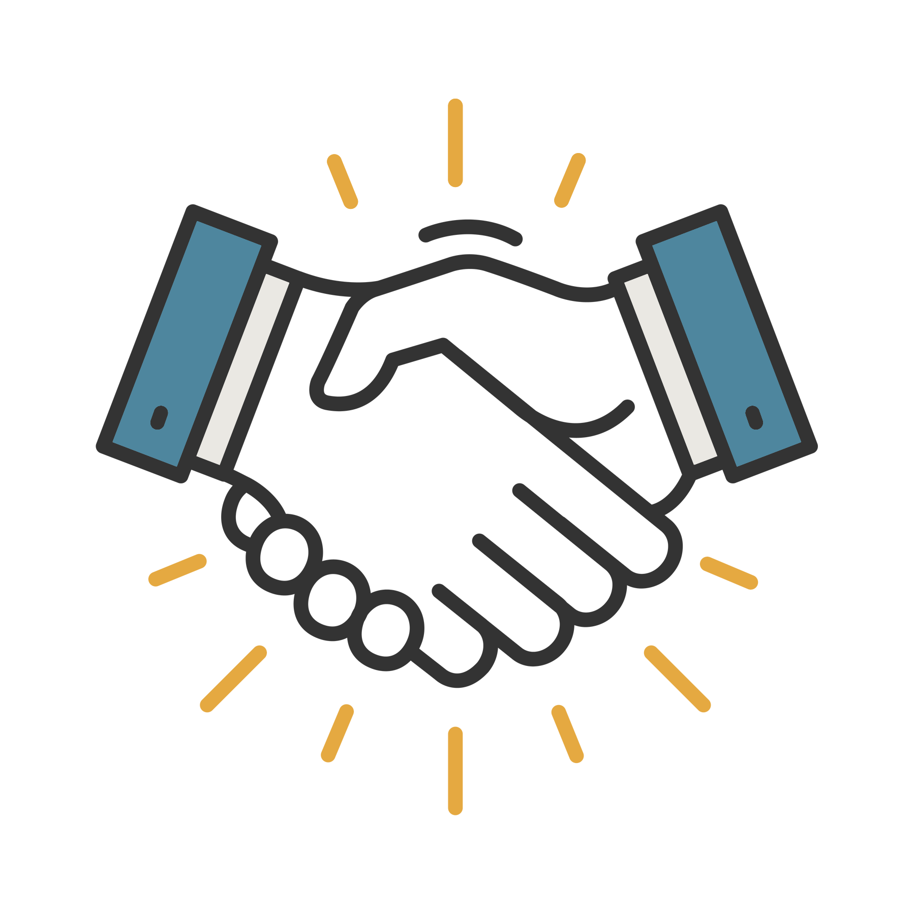 icon of a handshake
