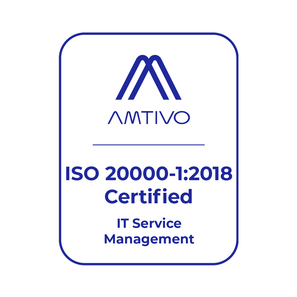 ISO 20000-1:2018 Certified Logo