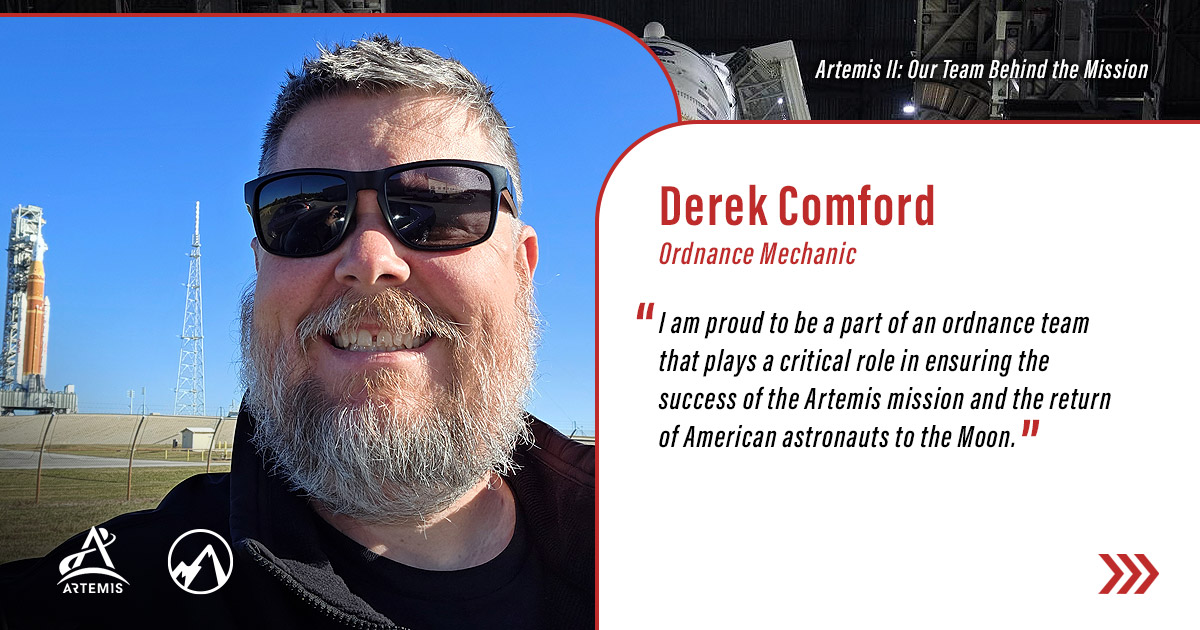 ASRC Federal - Our Team Behind Artemis II - Derek Comford