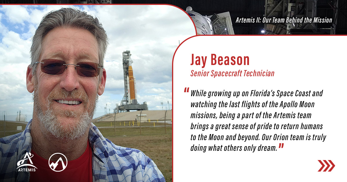 ASRC Federal - Our Team Behind Artemis II - Jay Beason