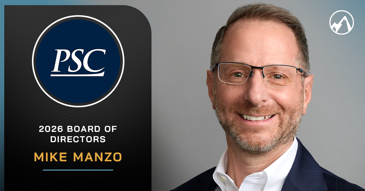 Mike Manzo named to 2026 Professional Services Council Board of Directors